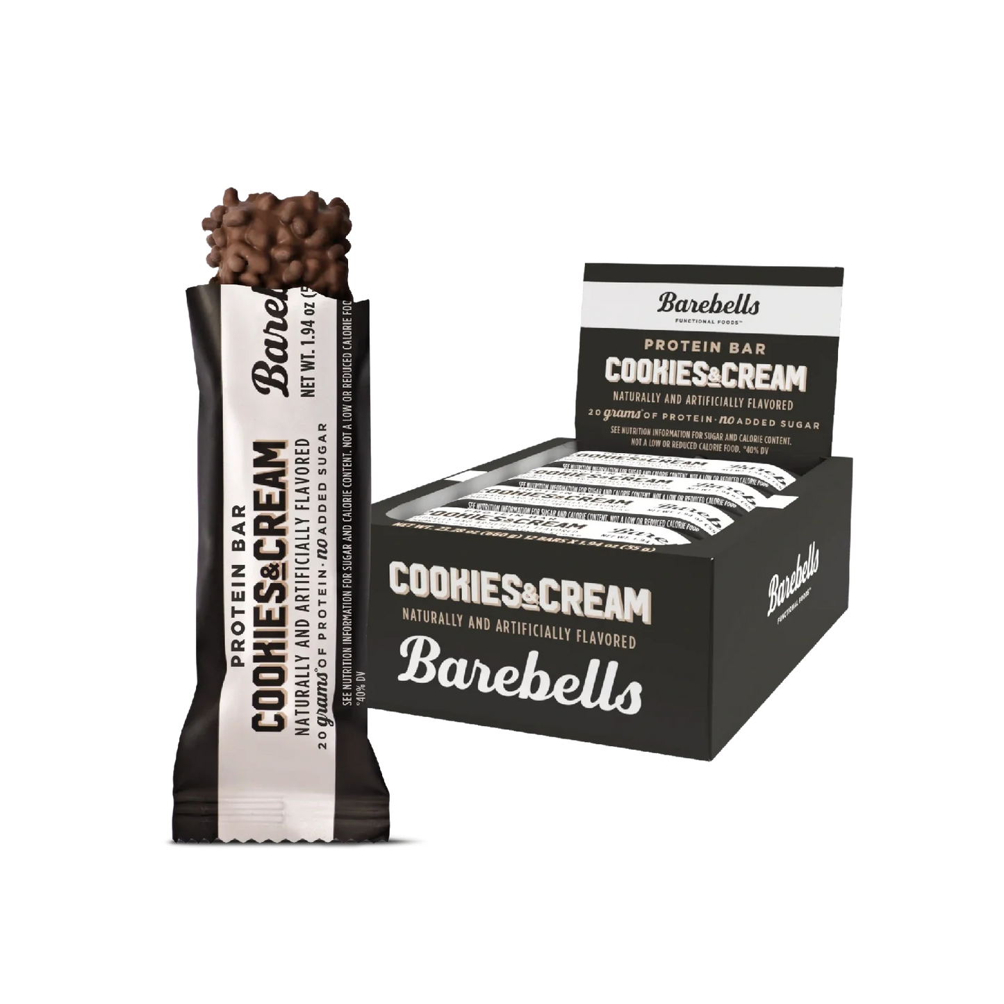 Barebells Protein Bars Variety Pack – 12 Count, 20g Protein, 1g Sugar, 1.9 oz Each