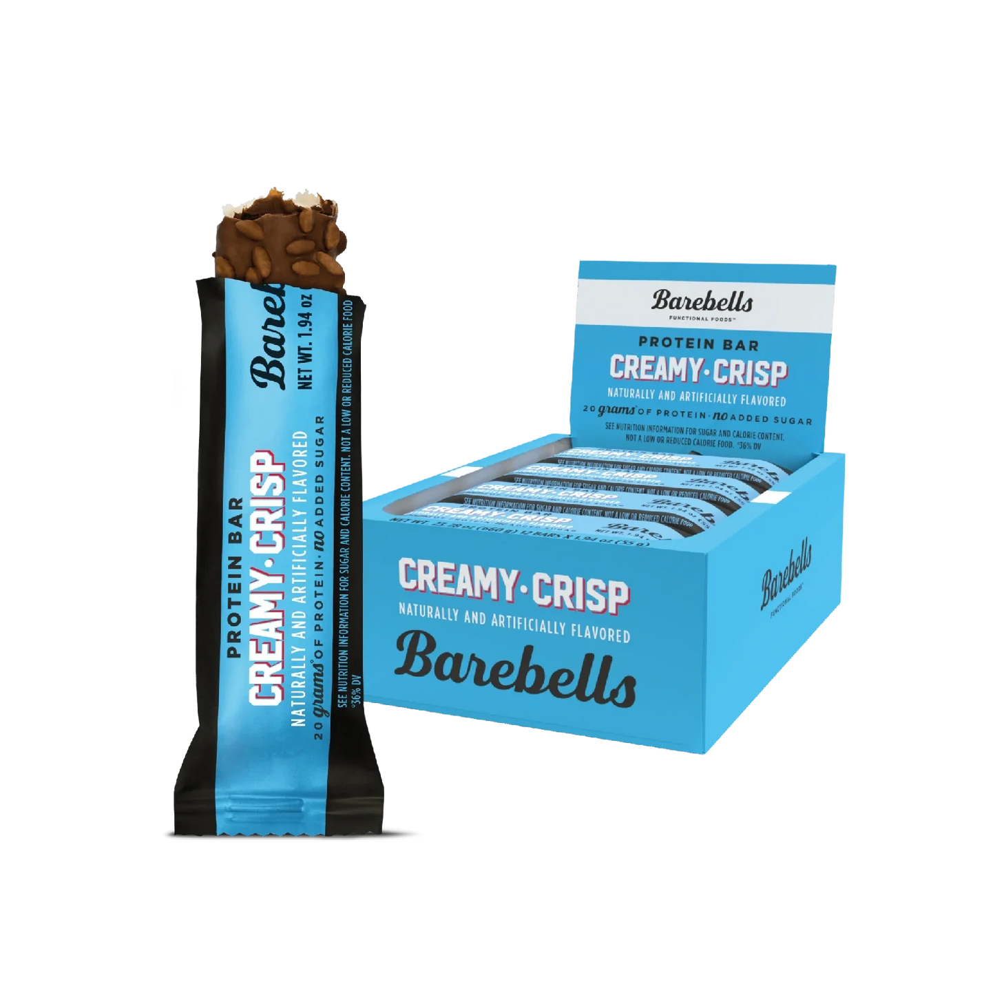 Barebells Protein Bars Variety Pack – 12 Count, 20g Protein, 1g Sugar, 1.9 oz Each